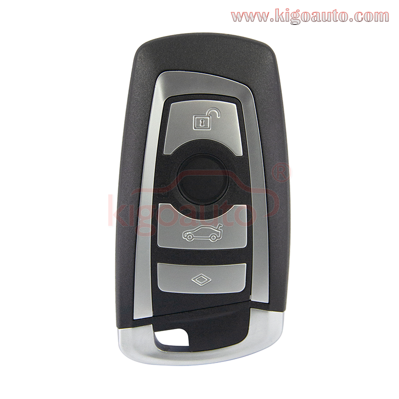 (without Foot Kick Sensor)smart key 4 button 434/315/868Mhz PCF7945 chip for BMW F series CAS4+/ FEM YGOHUF5662