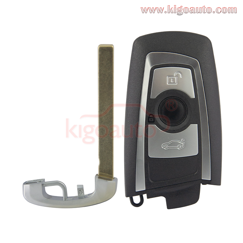 FCC YGOHUF5662 smart key 3 button 434Mhz HITAG-PRO ID49-PCF7953P chip for BMW F series CAS4+/ FEM 4008C-HUF5662 (with Foot Kick Sensor)