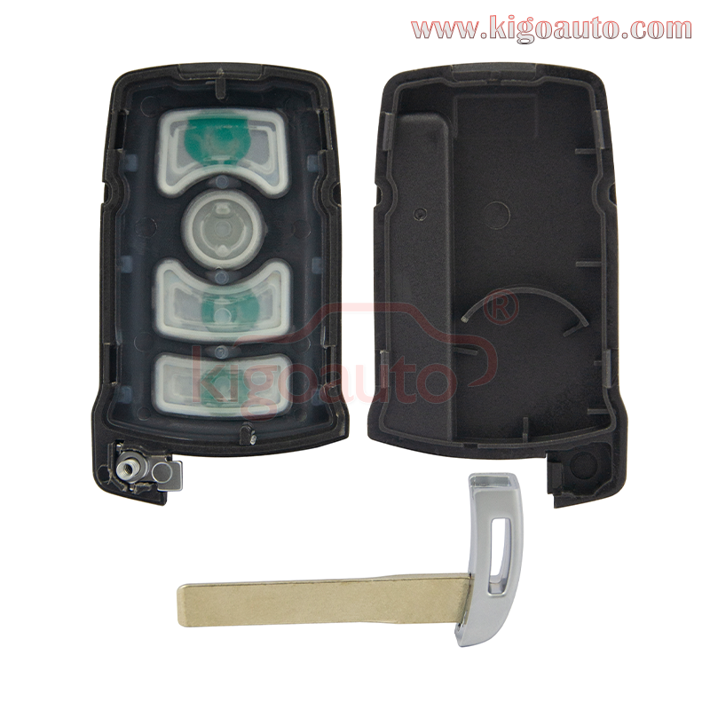 Smart key case 4 button for BMW 7 series 2002-2008