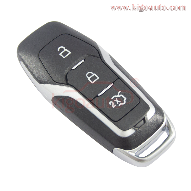 Smart key case keyless fob shell 3 button for Ford New Mondeo Galaxy S-Max Edge 2014-2018