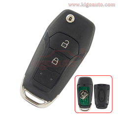 PN EB3T-15K601-BA Flip remote key 2 button 434mhz ID49 chip for Ford Ranger 2015+