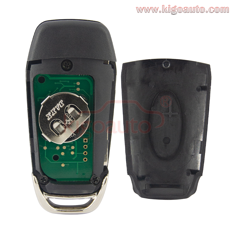 FCC N5F-A08TDA 4 button flip remote key 902mhz / 868mhz with ID49 chip for 2015-2021 Ford F-Series Raptor Ranger PN 164-R8134