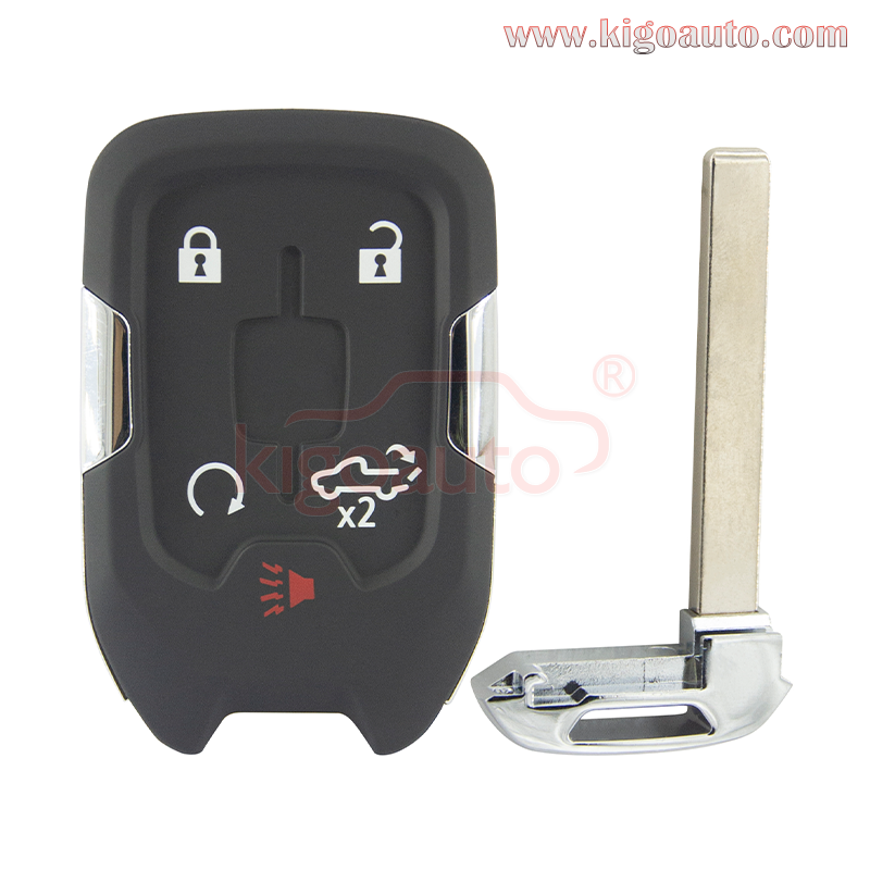 FCC HYQ1EA Smart key case 5 button for Chevrolet Silverado GMC Acadia P/N 13529632 13508398