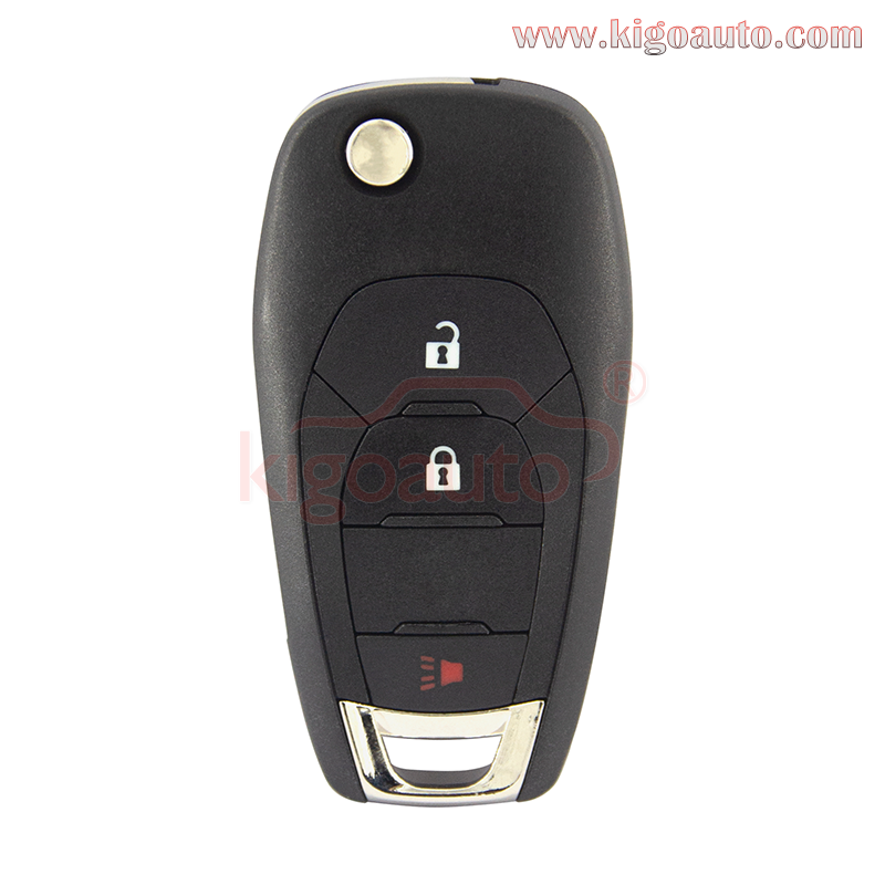 LXP-T004 Flip Remote Key 3 Button 433mhz ID46 for Chevrolet Cruze 2019-2022 PN: 13514134