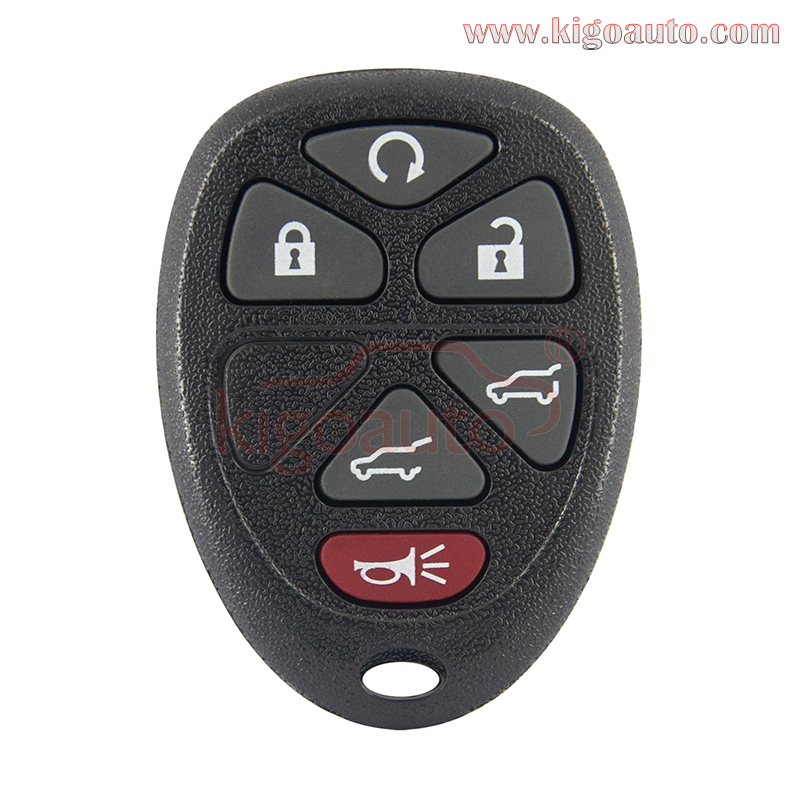 15913427 FCC OUC60270 / OUC60221 Remote fob 6 button 315Mhz/434Mhz  for GMC Cadillac Chevrolet 2007-2015