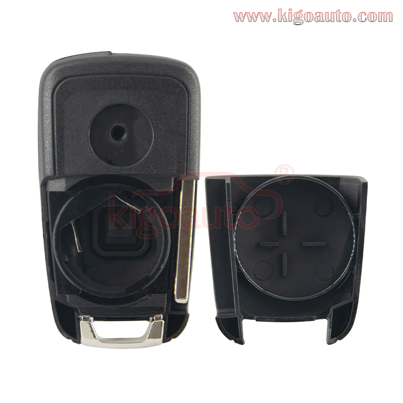Flip key shell 2 button for Chevrolet Cruze Aveo Orlando 2011-2014