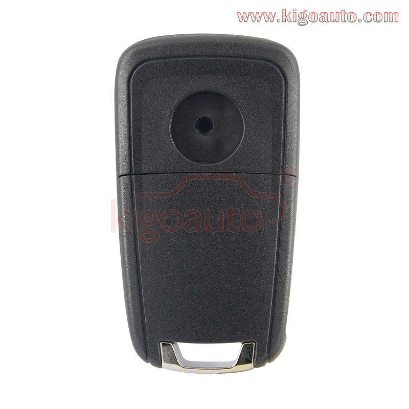 (Round back) PN 13500219 Flip remote key / keyless key 3 button 433Mhz ASK HTAG2 ID46 chip HU100 blade for Chevrolet Cruze Orlando