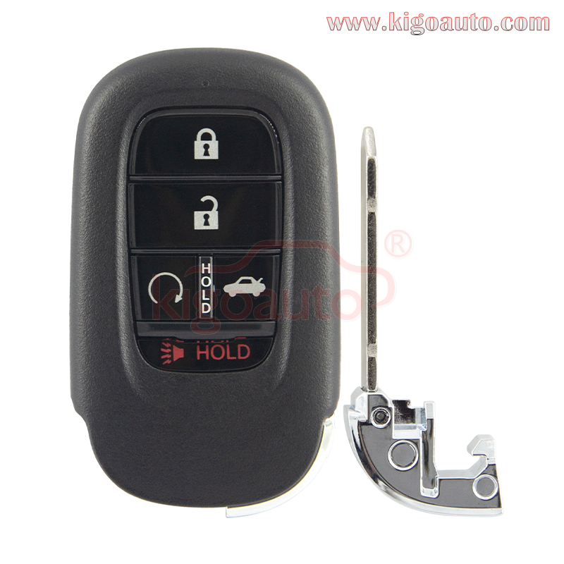 FCC KR5TP-4 Smart Key Shell 5 Button For 2022 Honda Accord PN: 72147-T20-A11