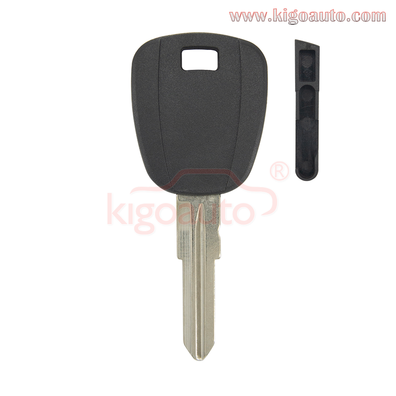 Transponder key shell GT15R blade for Fiat Bravo Punto Ducato Doblo (with chip holder)