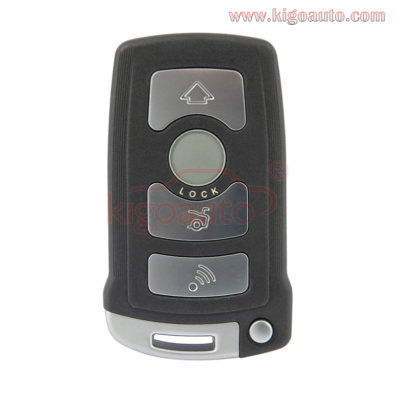 FCC LX8766S Smart key case 4 button for BMW 745i 750i 760i 7 series 2002-2008
