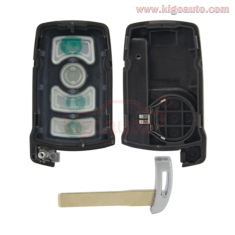 FCC LX8766S Smart key case 4 button for BMW 745i 750i 760i 7 series 2002-2008