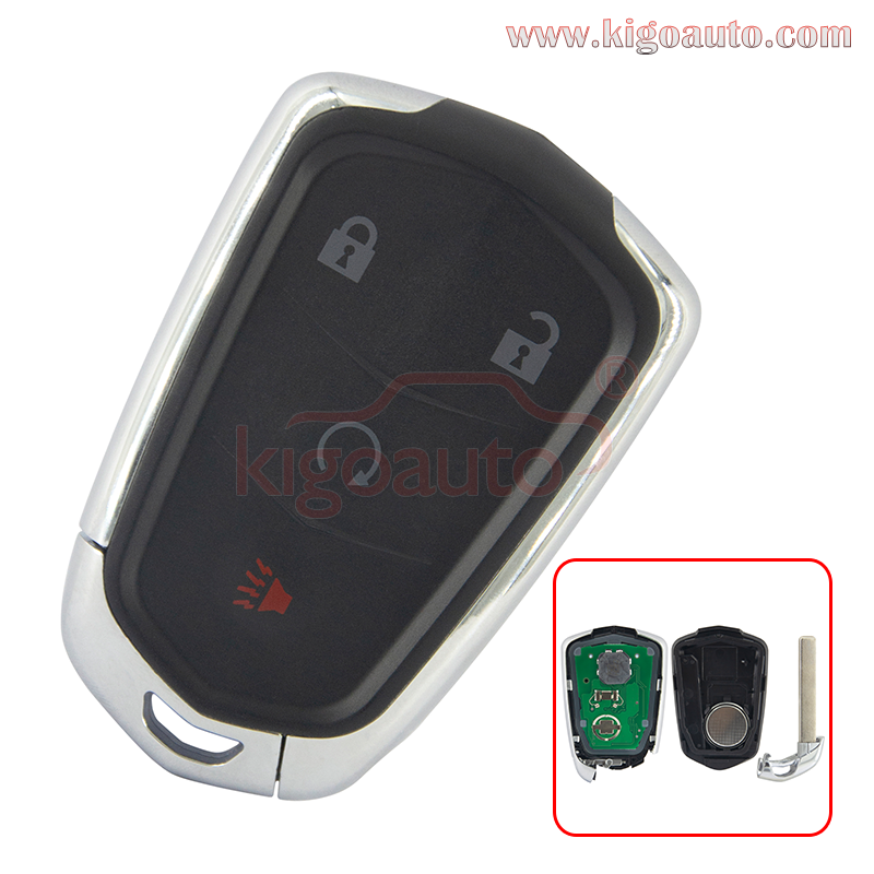 FCC HYQ2ES Smart Key 4 Button 433mhz For 2019-2021 Cadillac XT4 PN: 13522872