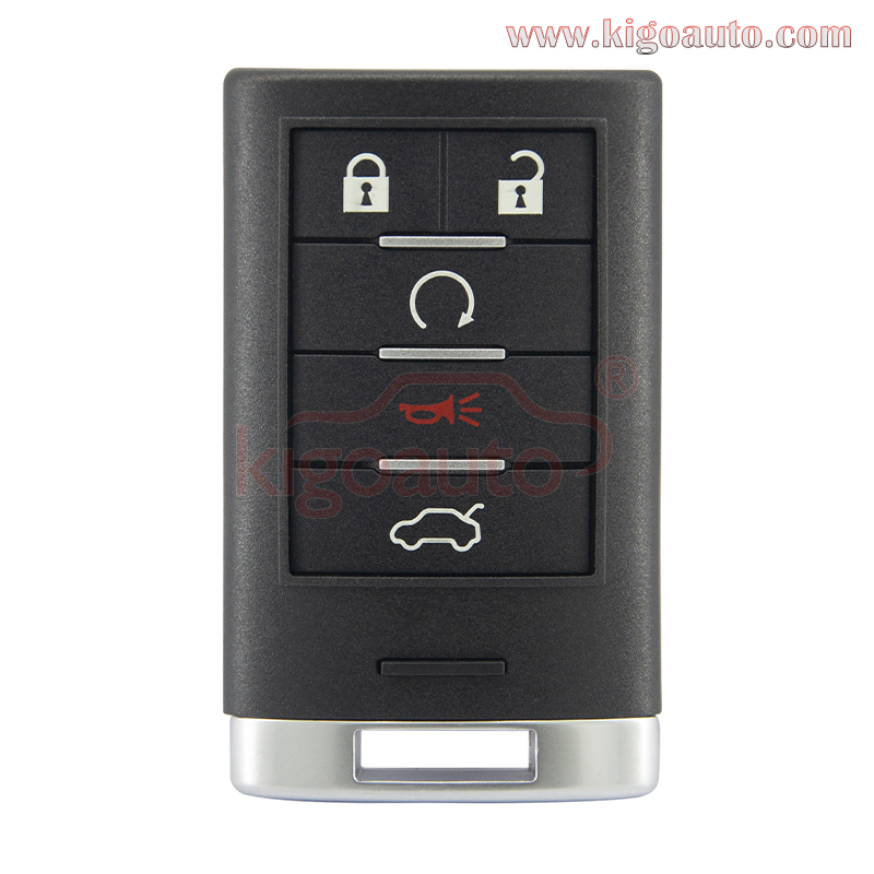 FCC M3N5WY7777A smart key 5 button 315Mhz ID46-PCF7952 chip for Cadillac CTS STS 2008-2013 PN 25943676/25943677