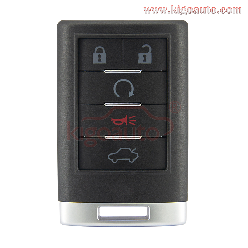 FCC OUC6000066 Remote key 5 button 315Mhz for Cadillac CTS DTS 2008-2013 PN:20998255