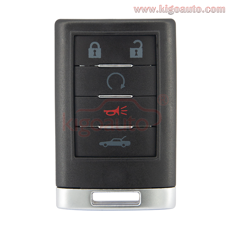 Remote control key case 5 button fob key shell  for Chevrolet Corvette 2008 2009 2010 2011 2012