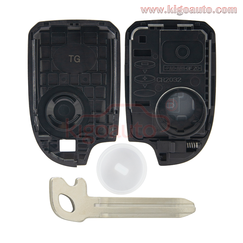 FCC BS1EW smart key case 2 buttton for Toyota Yaris Aygo  2015-2018 PN 89904-0H010