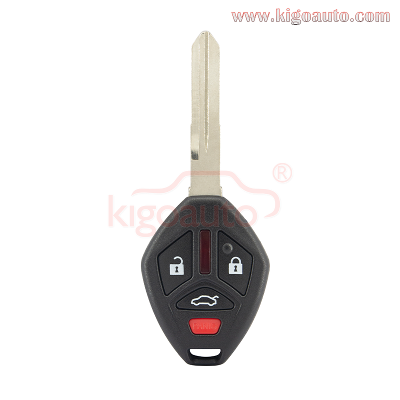 (straight blade)FCC OUCG8D-620M-A Remote key 4 button MIT6 blade 313.8Mhz ID46 chip for 2006-2007 Mitsubishi Eclipse Galant PN MN141381