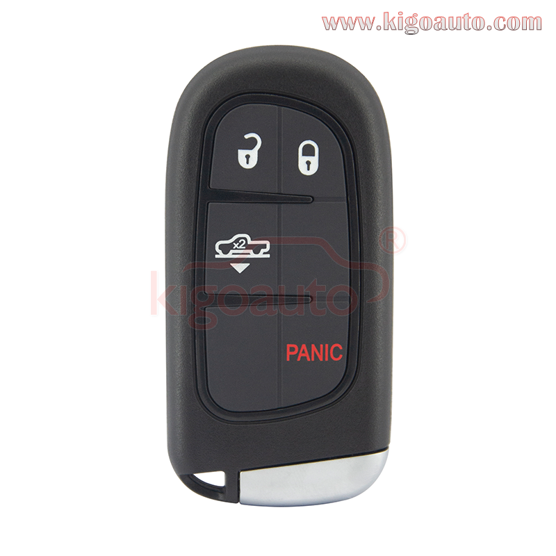 FCC GQ4-54T Smart key case 4 button for Dodge Ram 1500 2500 3500
