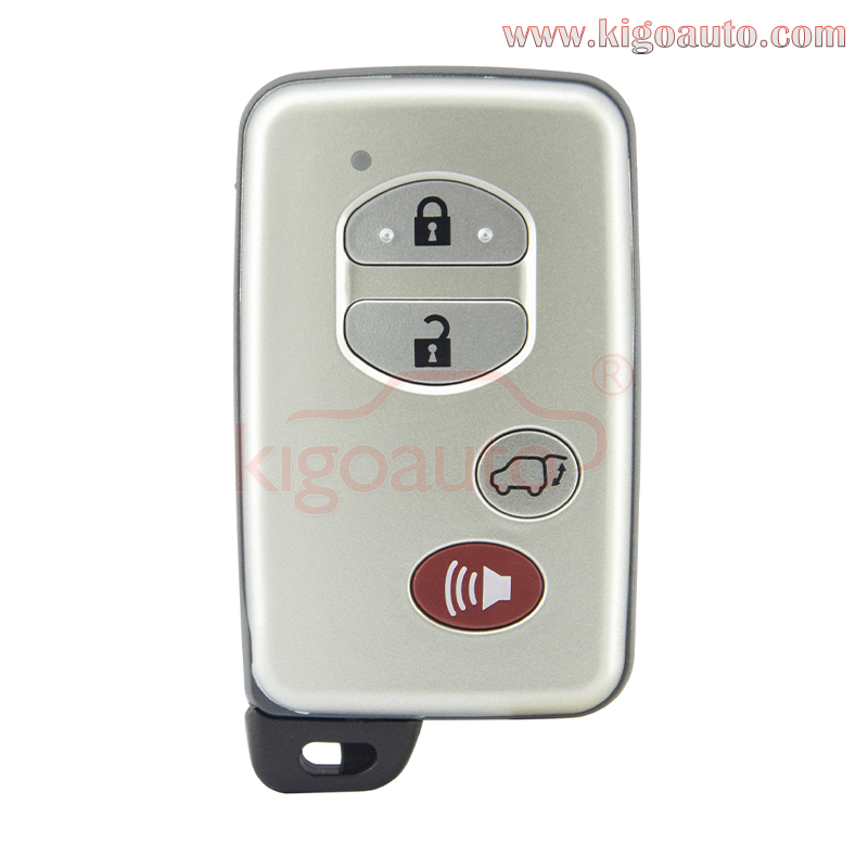 FCC HYQ14ACX Smart key shell 4 button for 2009 - 2016 Toyota Venza P/N 89904-0T020