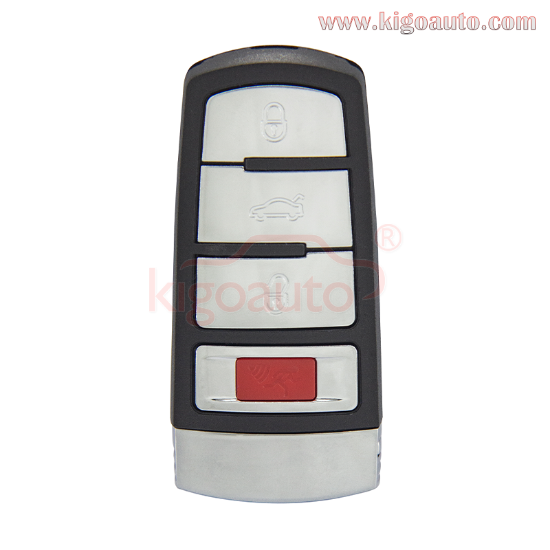 FCC ID NBG009066T smart key 4 button 315MHz ID48 chip for Volkswagen Passat 2006-2013 CC 2009-2015 PN HLO 3C0 959 752 N