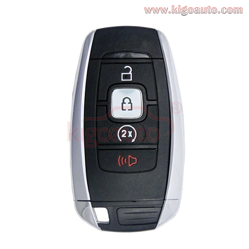 M3N-A2C94078000 Smart Key shell 4 Button For 2017-2021 Lincoln Continental MKC MKZ  PN: 164-R8155