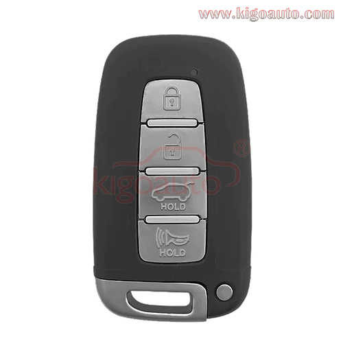 FCC SY5HMFNA04 Smart key shell 4 button for 2011-2017 Hyundai Veloster Elantra GT PN 95440-2V100 / HY18