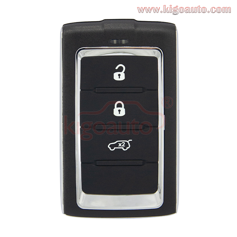 FCC M3NWXF0B1 smart key case 3 button for 2021-2022 Jeep Grand Wagoneer