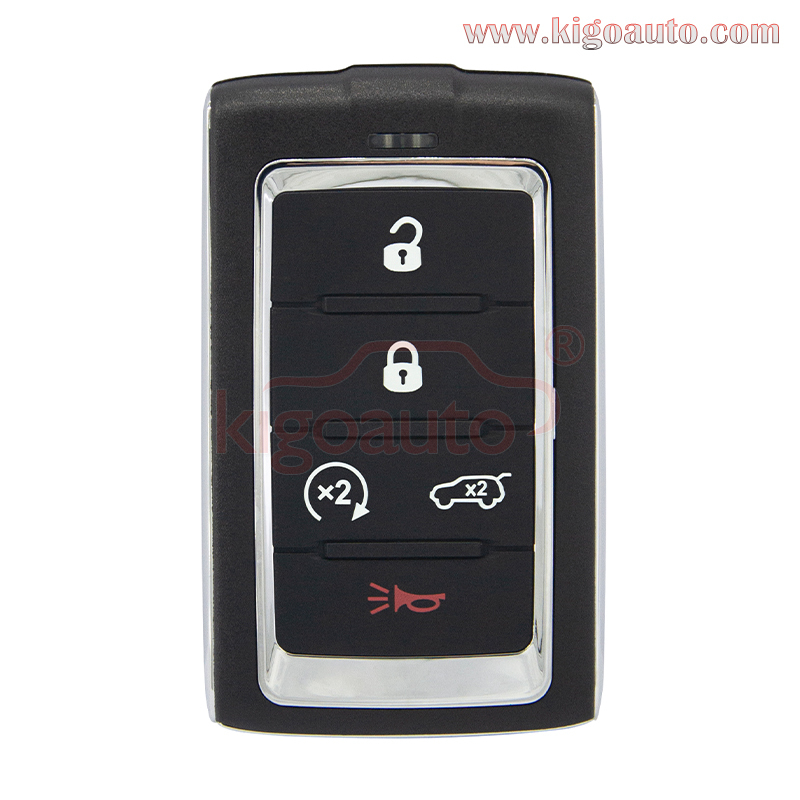 FCC M3NWXF0B1 smart key 5 button 433mhz 4A chip for 2021-2022 Jeep Grand Wagoneer PN 68469565AA