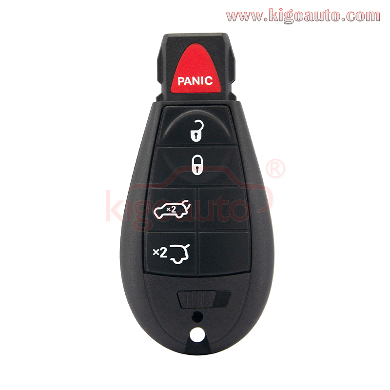 #6 fobik key remote 4 button with panic 434Mhz IYZ-C01C for Jeep Grand Cherokee