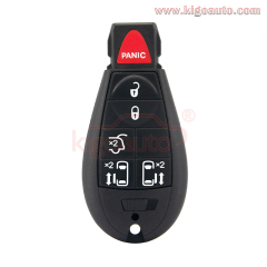 #9 Fobik key remote 5 button with panic 434Mhz IYZ-C01C for Dodge Grand Caravan 2009 2010 2011 2012