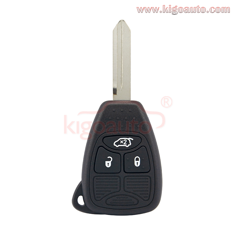 Remote head key shell 3 button for Chrysler Dodge 300C Caliber Nitro Voyager
