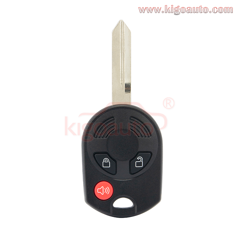 FCC OUCD6000022 Remote key 3 button 315Mhz 434MHz ID63 80bit chip FO38 blade for Ford Mercury 2007-2013 PN 164-R7043
