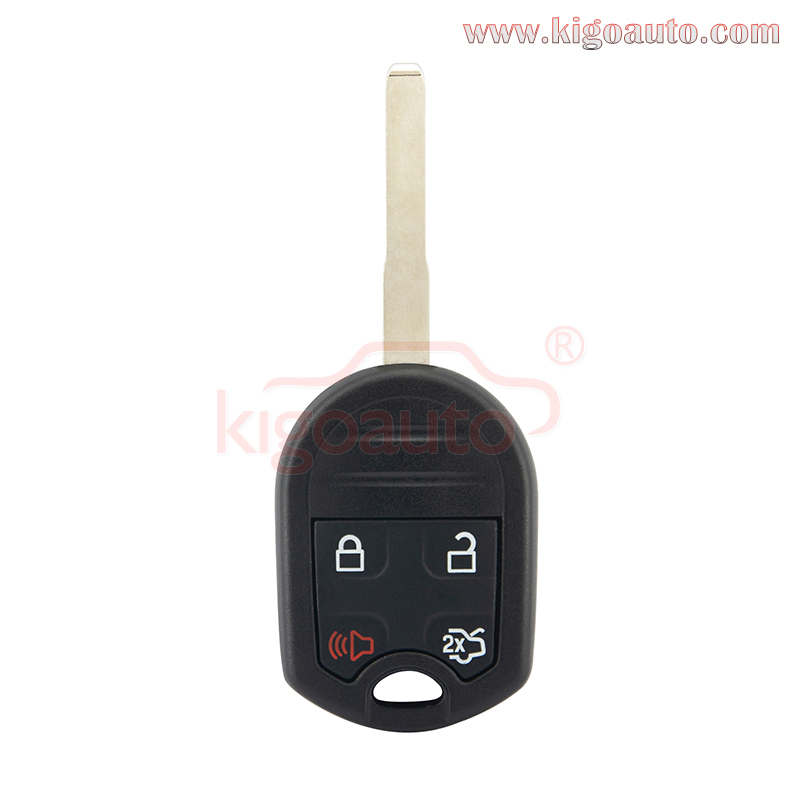 FCC CWTWB1U793 Remote Head Key 4 Button 315Mhz HU101 with 4D63 80bit chip for 2012-2019 Ford Fiesta PN: 164-R7976