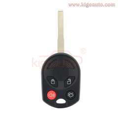 FCC OUCD6000022 Remote head key 4 button 315Mhz 434mhz 4D63 chip HU101 blade for Ford Focus Transit Fiesta Escape 2012-2016 PN 164-R8046