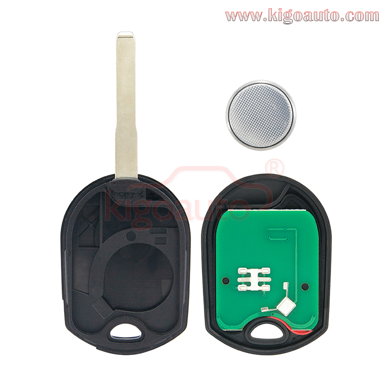 FCC OUCD6000022 Remote head key 4 button 315Mhz 4D63 chip HU101 blade for Ford Transit connect 2015-2018 PN 164-R8126