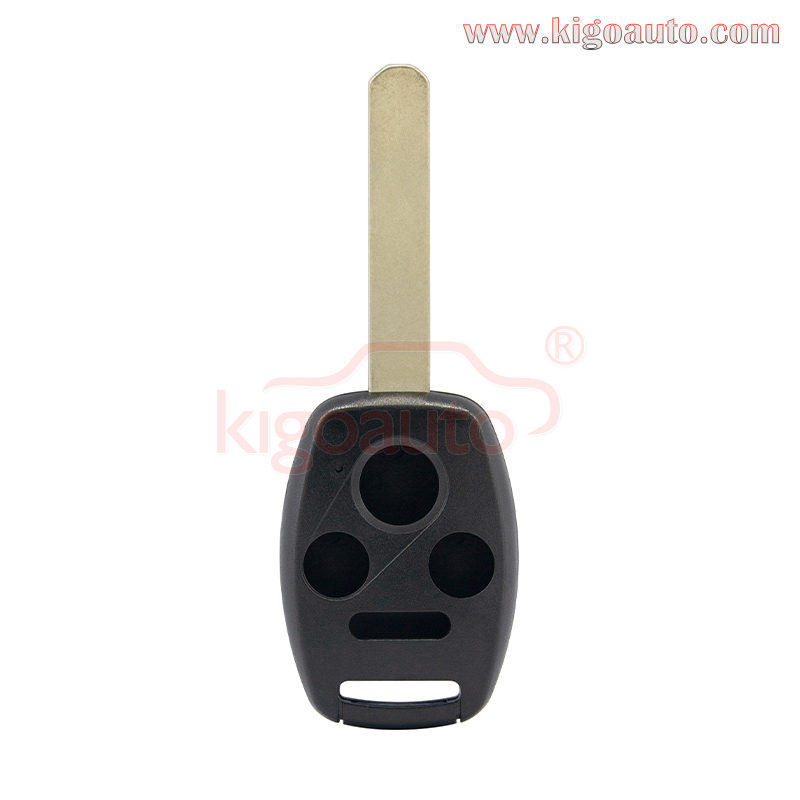 (No chip room)Remote key shell 3 button with panic for Honda Accord Civic CR-V Fit Pilot