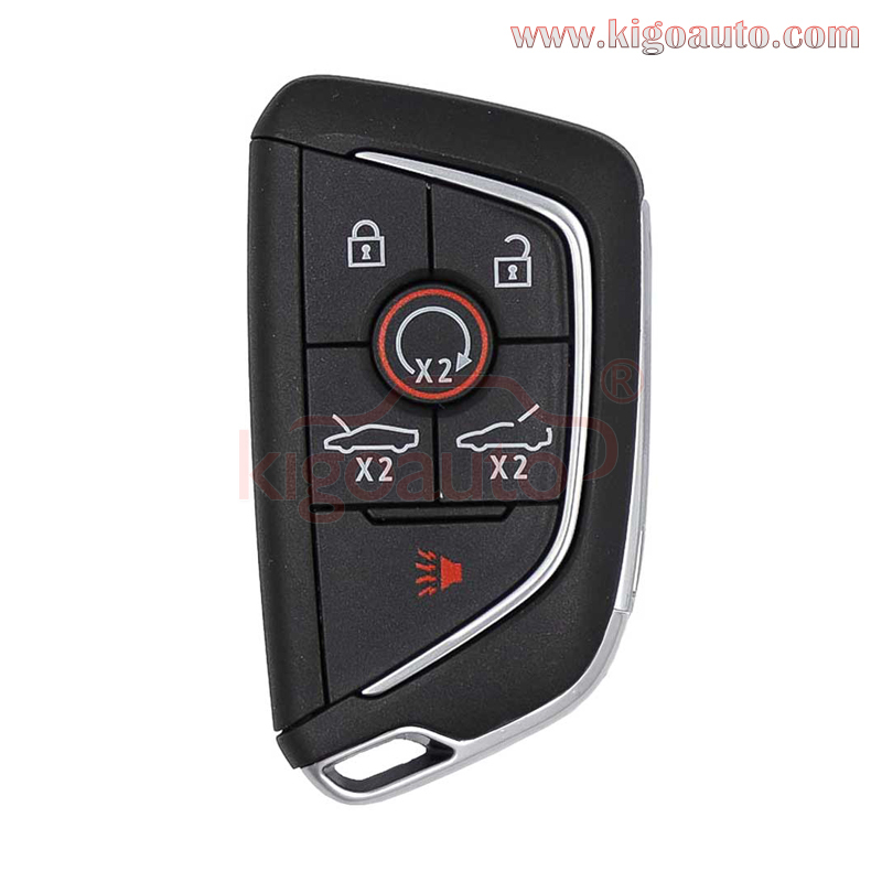 FCC YG0G20TB1 smart key 6 button 433MHz ID49 chip for 2020-2021 Chevrolet Corvette C8 PN 13538851