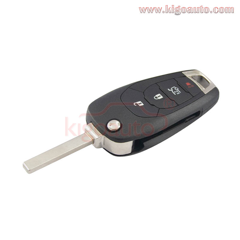 LXP-T004 LXP-T003 Flip Remote Key shell 4 Button for Chevrolet Cruze 2016-2019