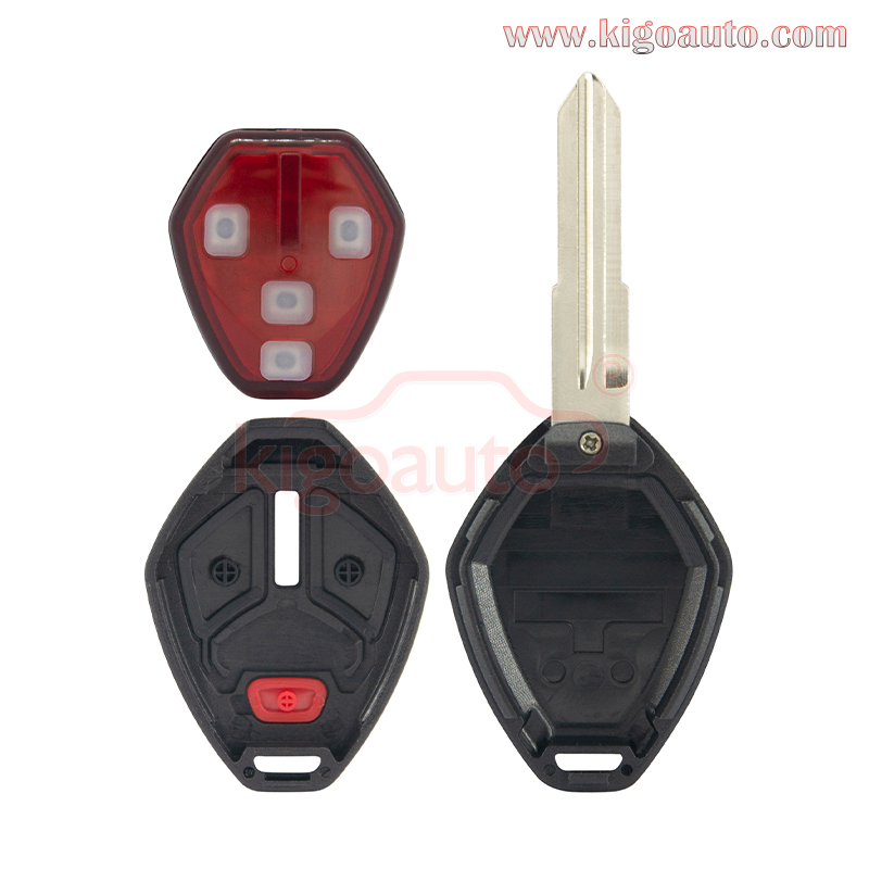 (shoulder blade)FCC OUCG8D-625M-A Remote key 3 button MIT3 blade 315Mhz ID46 chip for 2007-2017 Mitsubishi Outlander Sport PN 6370A148