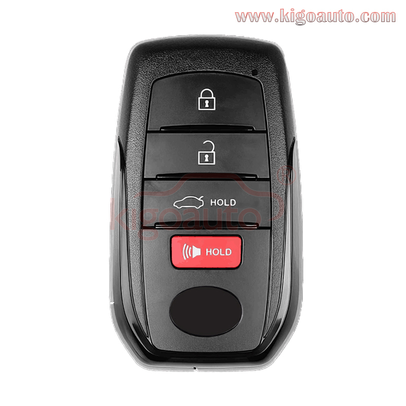 FCC HYQ14FBW Smart Key shell 4 Button for 2023-2024 Toyota Corolla PN 8990H-12350 8990H-02470