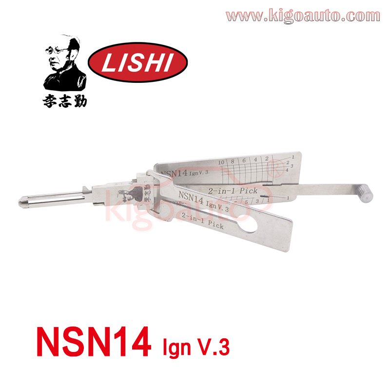 Lishi 2in1 Decoder NSN14 ign v.3