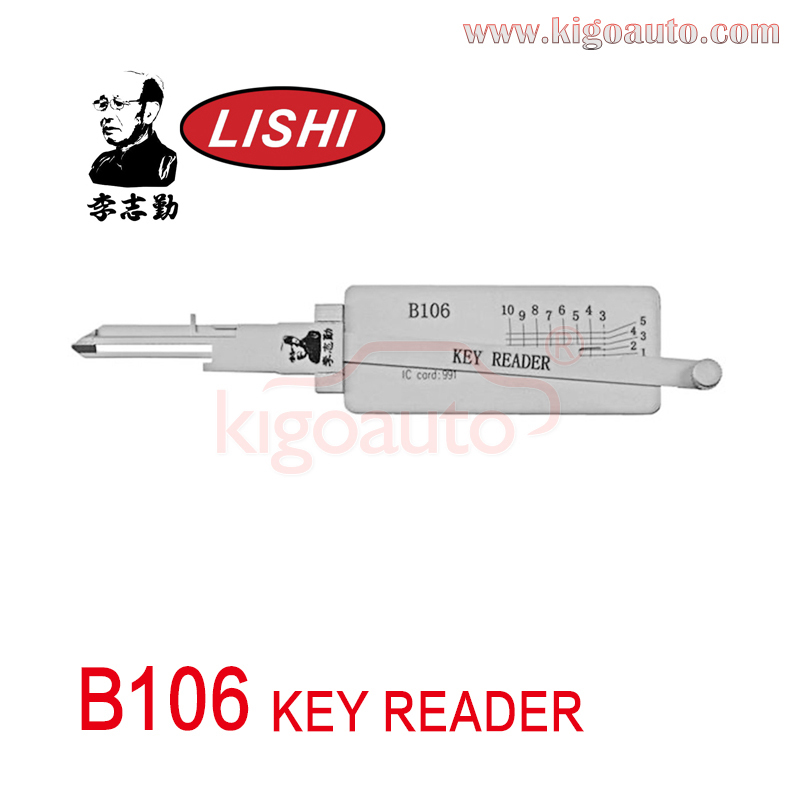 Original Lishi B106 key reader