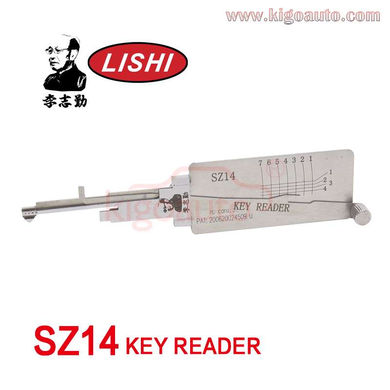 Original Lishi SZ14 key reader