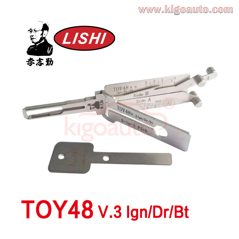 Original Lishi 2in1 Decoder TOY48 v.3 Ign/Dr/Bt