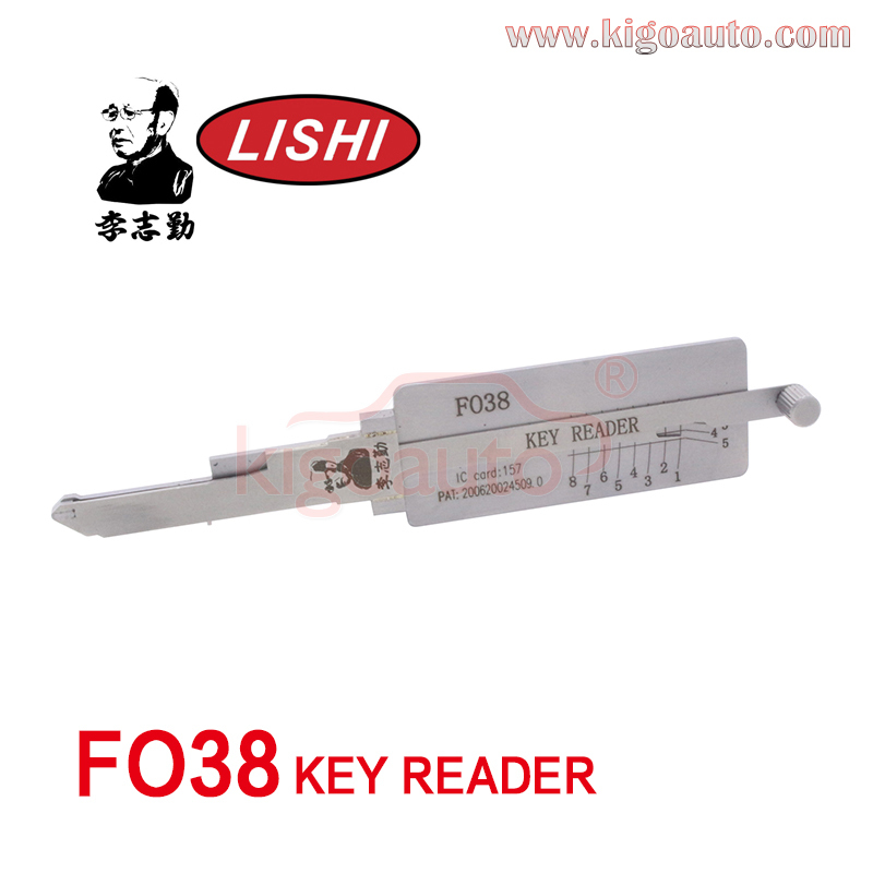 Original Lishi FO38 key reader