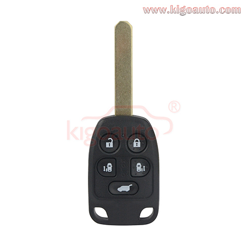 FCC N5F-A04TAA remote key 5 button 313.8Mhz  ID46 chip for 2011 2012 2013 Honda Odyssey