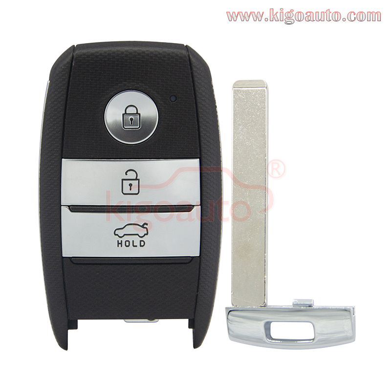 Smart key shell 3 button for Kia Optima 2016-2020