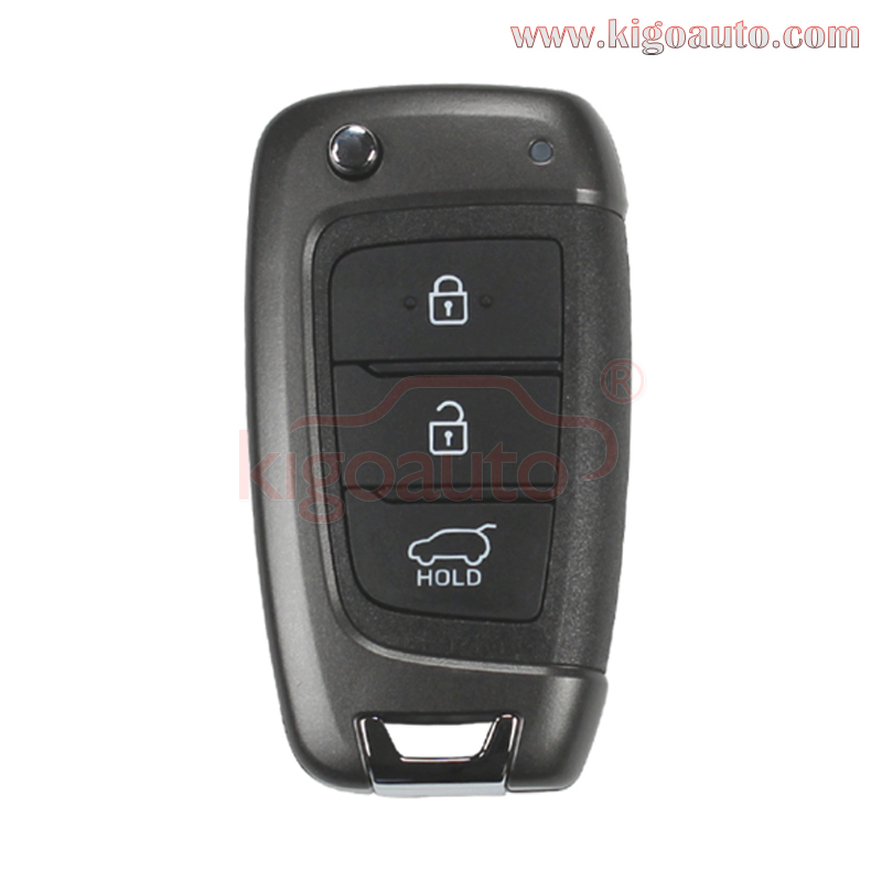 FCC TQ8-RKE-4F39 Smart key shell 3 button for 2018-2019 Hyundai Santa Fe Kona