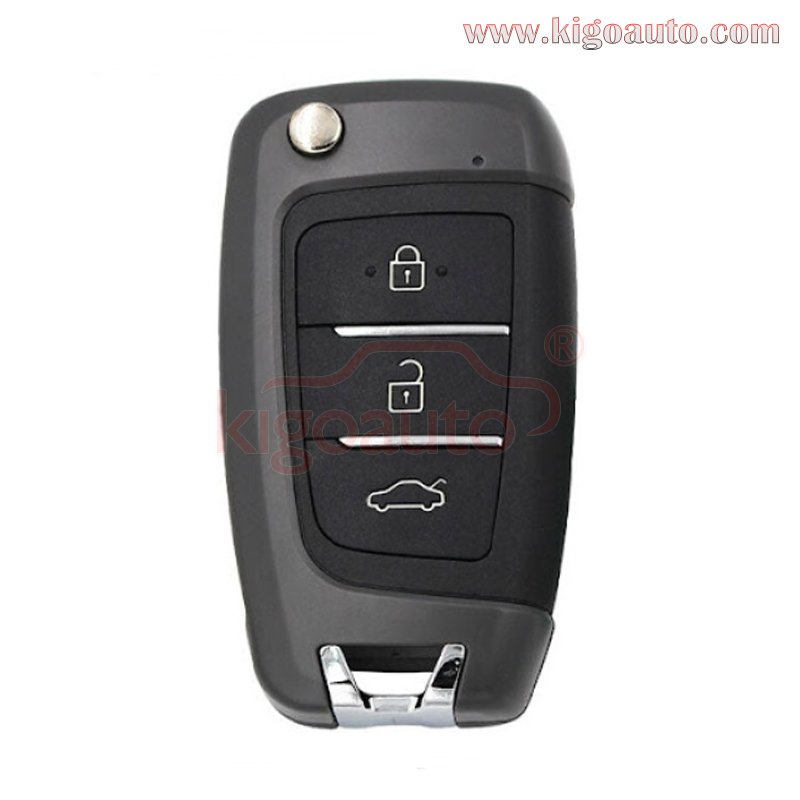 FCC TQ8-RKE-4F39 Smart key shell 3 button for 2018-2019 Hyundai Azera Accent