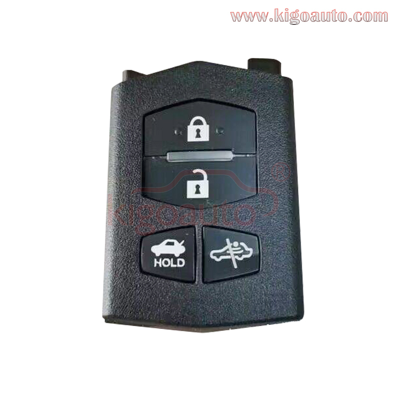 RFC 4 button flip key shell case for Mazda MX-5 RX8